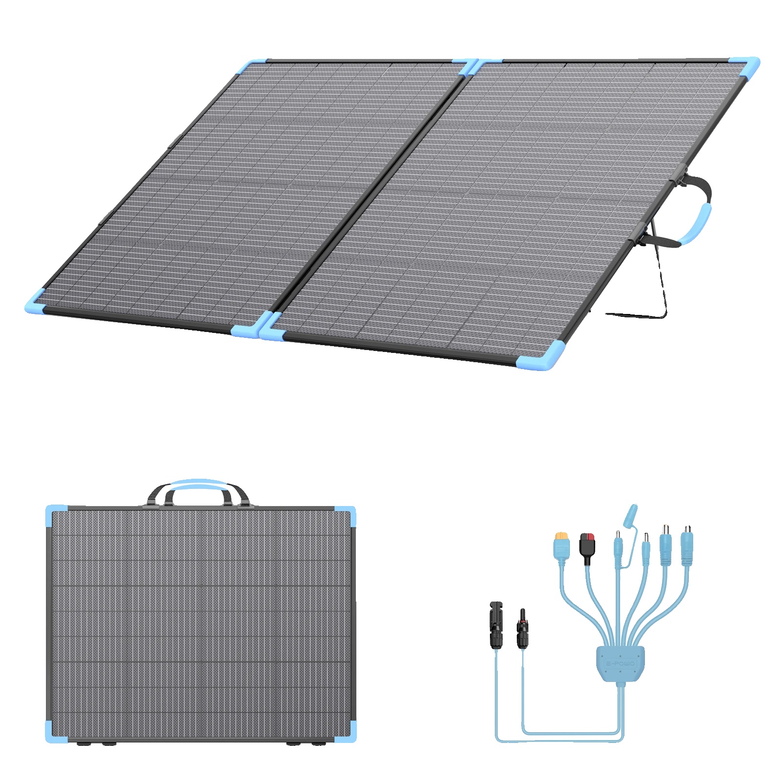 Solarpanel, 220 W Leistung, Tragbares Und Faltbares Design, 220-w-solarpanel