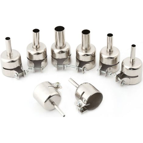 8-düsen-set Für Heißluftpistole, Für Heißluft-lötstationen Und Reparaturwerkzeuge (3/4/5/6/7/8/10/12 Mm)