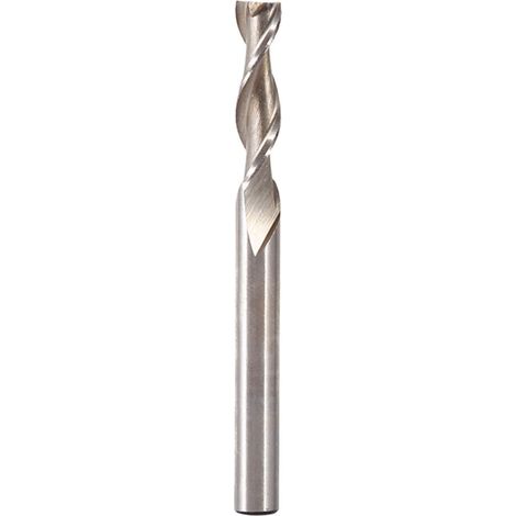 Stück/5 Stück 2 Hss-schneiden Und Cnc-gefräster Aluminium-schaftfräser, Leicht Verlängert, 6 Mm Extra Lang