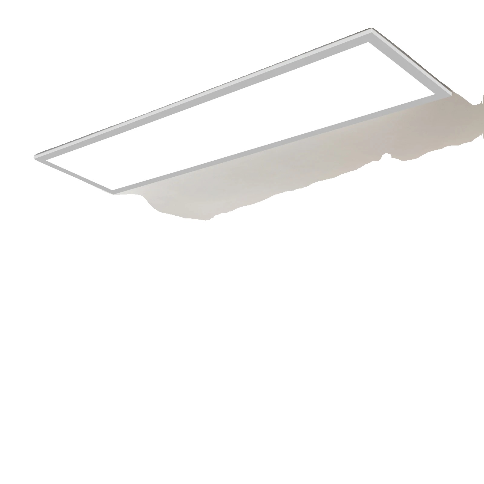 Deckenleuchte, Dimmbare Led, Fernbedienung, 1 Stück, 120 Cm, Neutralweiß