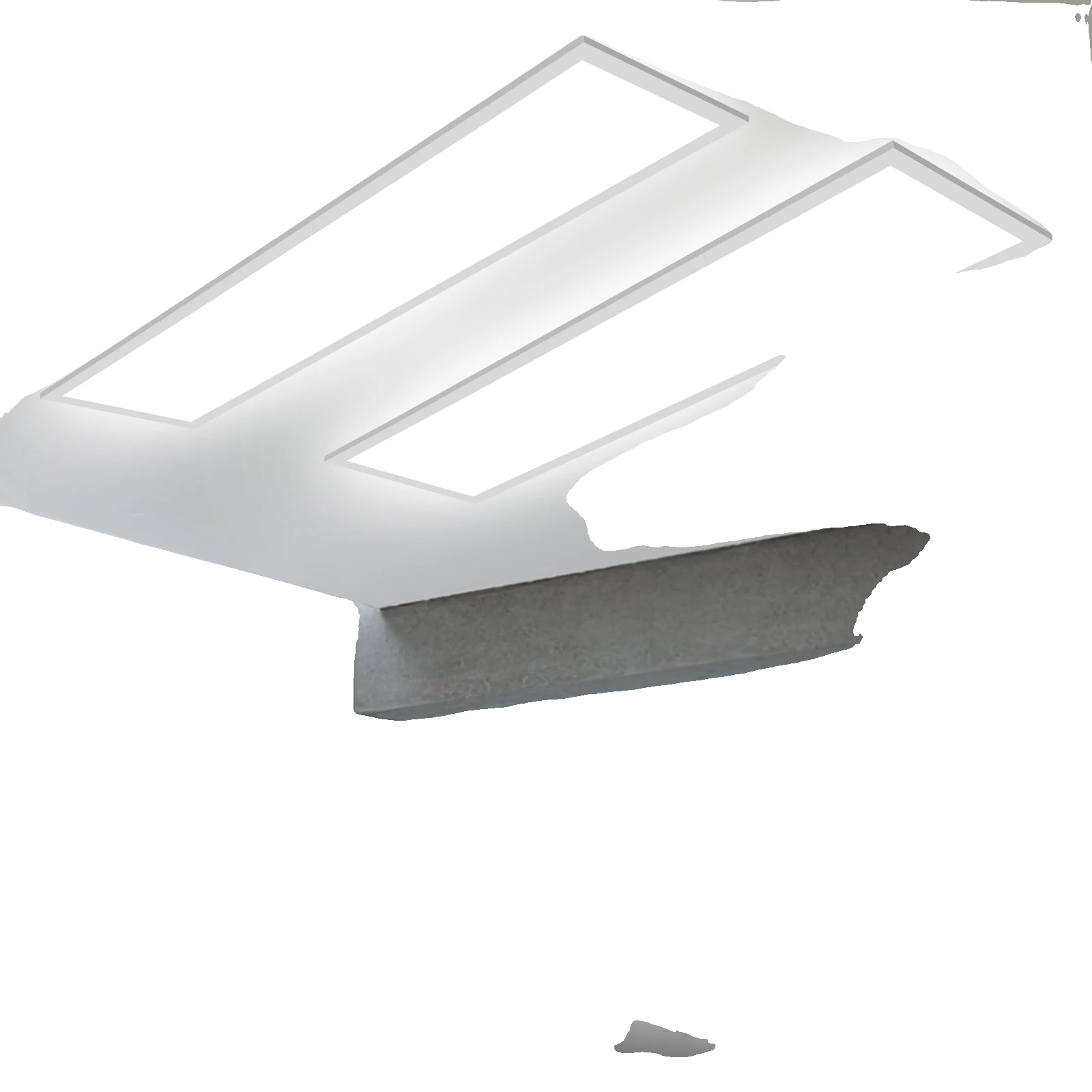 Deckenleuchte, Dimmbare Led, Fernbedienung, 2 Stück, 120 Cm, Neutralweiß