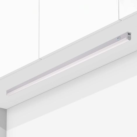 Oktaplex 18w Led-streifenleuchte Mit Schalter, Riga Warmweiß 3000k, 114cm, Für Küchenunterschränke, Werkstatt, Garage, Keller, Dachboden