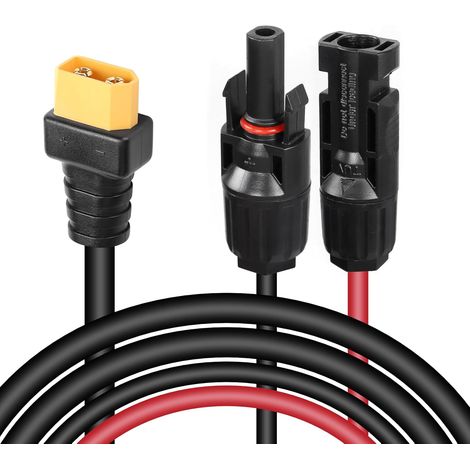 Solar-verlängerungskabel, Xt60-stecker, 14 Awg-draht, Solarpanel, Wohnmobilbatterie