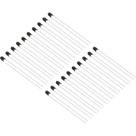 20 Stück Thermistor, Ntc-mf52-103, 10 Kω, 1 % Genauigkeit, Temperatursensor, Haushaltsgeräte
