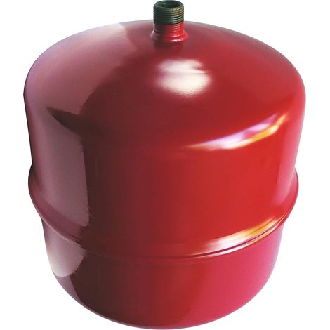 X 8-liter-ausdehnungsgefäß, Zylindrisch, Hängend, Vorgefüllt Auf 1,5 Bar, M20/27-anschluss, Zentralheizung