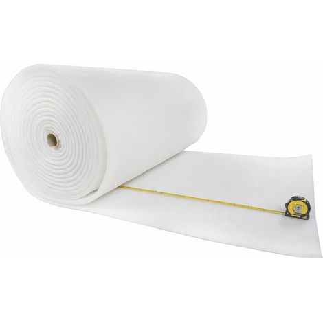 Rolle G4-filter, Weiß, Synthetisch, 15-20 Mm Dick, Für Lüftungs- Und Klimaanlagen