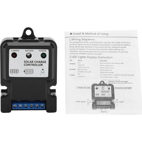 Dhs-5s6v/12v 10a Pwm Solarstrom-lade-/entladeregler (intelligenter Regler)