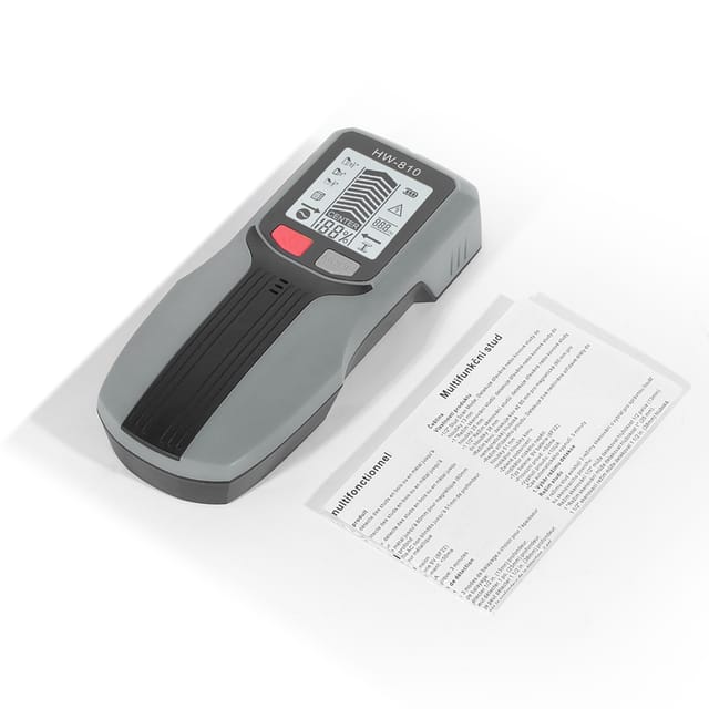 Wandmontierter Balkensucher, Tragbarer Detektor Mit Lcd-bildschirm Für Holz, Metall Und Graue Wechselstromleitungen.