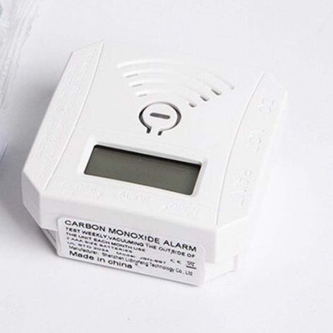 Tragbarer Kohlenmonoxidmelder Mit Empfindlichem Co-sensor, Batteriebetrieben, Digitalem Lcd-display, Akustischem Alarm, Ul 2034-konform