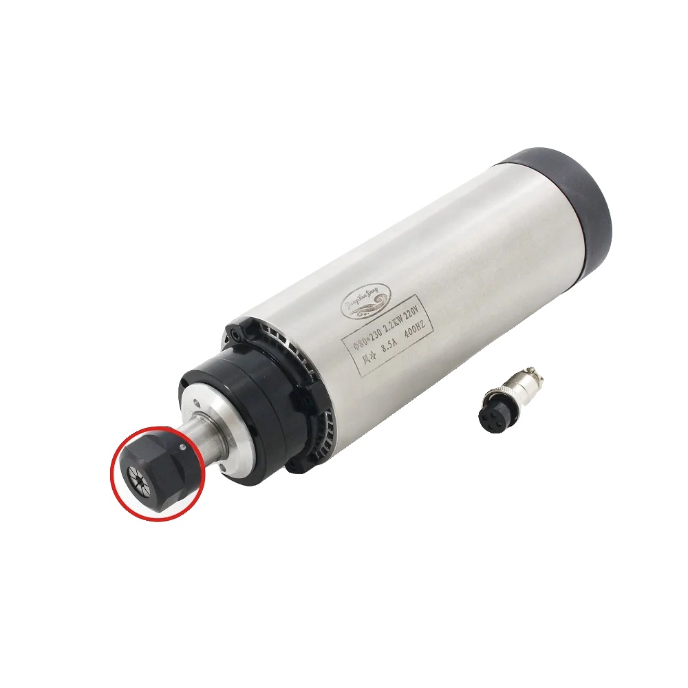 Cnc-spindelmotor, Luftgekühlt, Integrierter Frequenzumrichter, Nur Eine Spindel