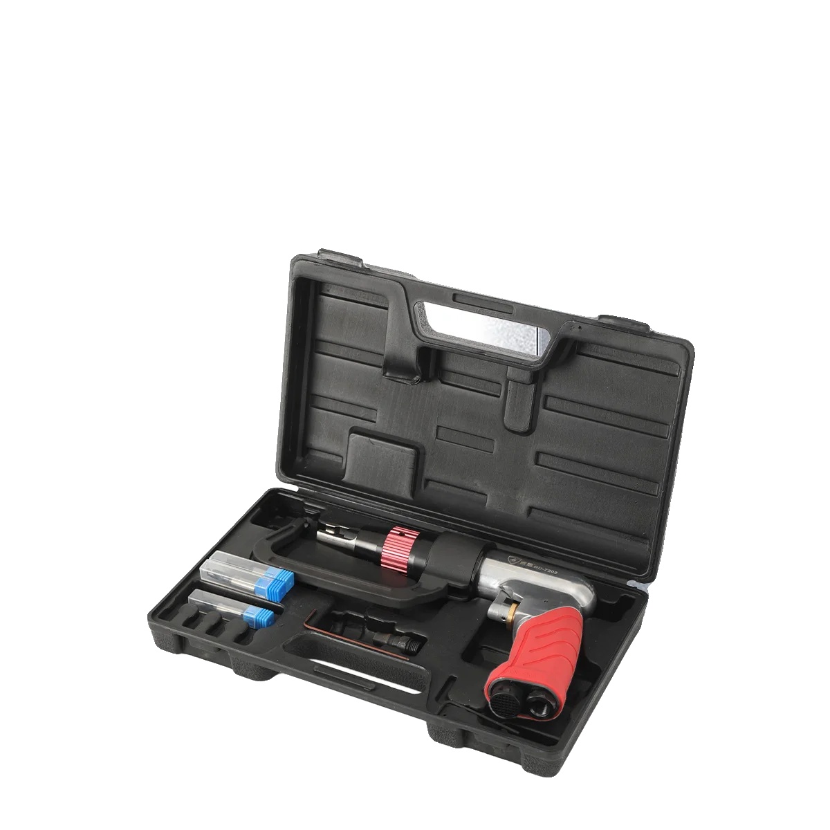 Pneumatischer Punktbohrer, Leerlaufdrehzahl 1600 U/min, Bohrfuttergröße M8, Luftverbrauch 4 Cfm/min, Betriebsdruck 6–8 Kg, Kompatible Bohrer 6,5/8/10 Mm