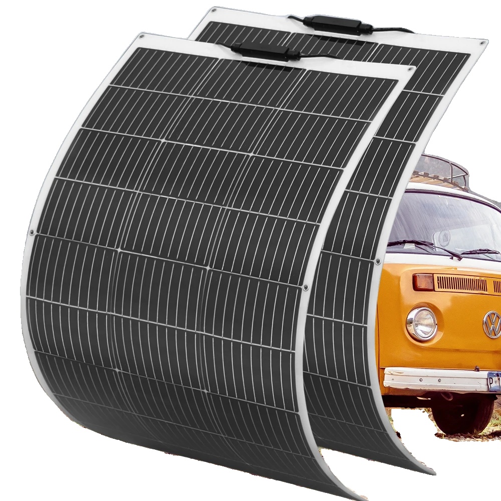 Flexibles Solarpanel, Maximale Leistung 100 W, Leichtes Design