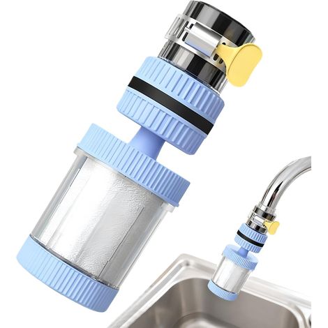Wasserhahnfilter – Multifunktionaler Wasserfilter Für Küche, Spüle, Dusche, Bad Und Arbeitsplatte