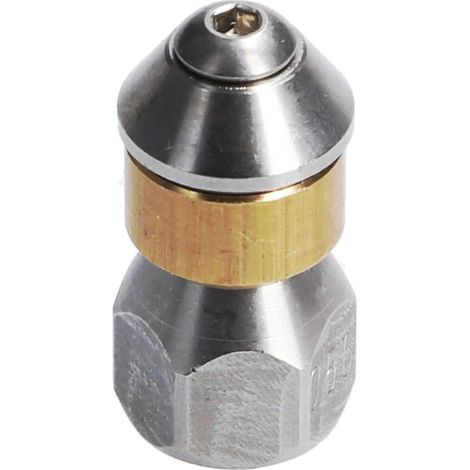 Rotierende Reinigungsdüse, 1/8" Ig-einlass, 3 X 0,8 Mm, Edelstahl, Messing, Für Schläuche