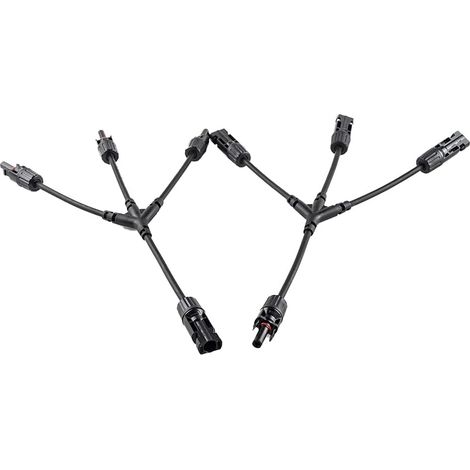 Solar-t-verbinderbuchsen Für 20 Cm 6 Mm² Kabel Für Photovoltaikanlagen
