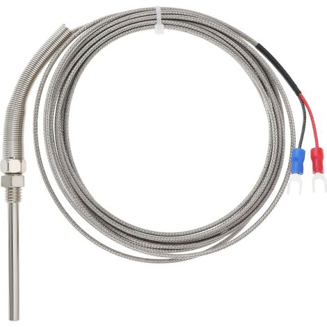 Thermoelement-sonde Typ K, Edelstahl, 0-1200°c, 300 Cm Kabel, Für Industrieöfen