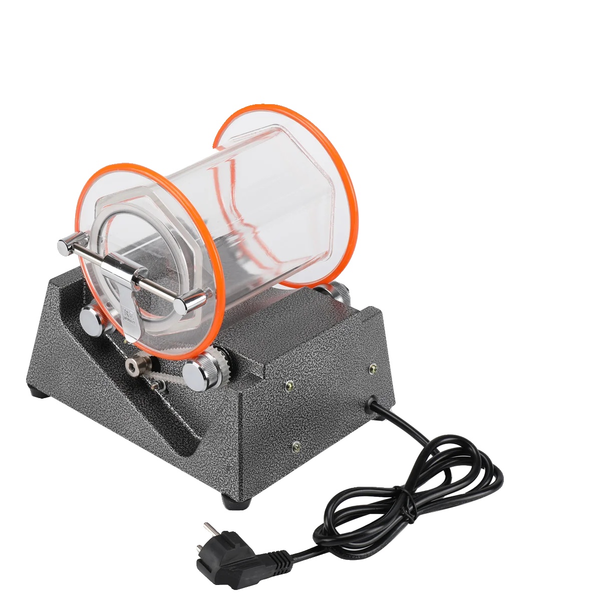 Schmuckpoliermaschine, Polycarbonat-gehäuse, 3 Kg Tragkraft, Bidirektionale Rotation, Einstellbarer Timer Von 10 Bis 60 Minuten, Wasserdicht