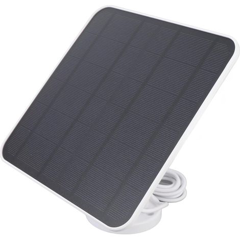 Solarpanel, 12 W, Usb-c, 360°-halterung, Ip66, Für Außenkameras Und Projektoren