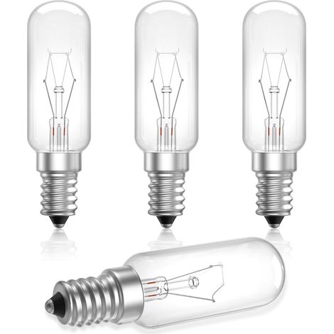 4er-pack E14 28w Dimmbare Warmweiße 2700k Glühbirnen Für Dunstabzugshauben Und Kühlschränke