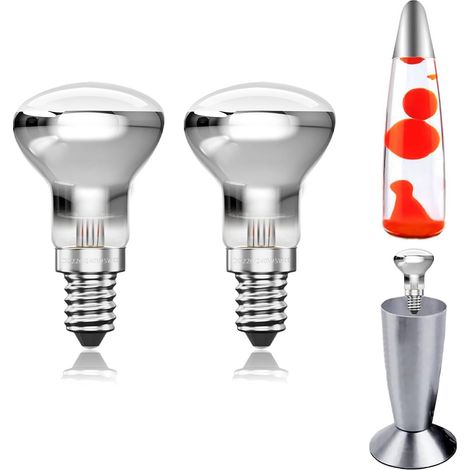 Lavalampen-leuchtmittel, 30 W, E14 R39, Warmweiß (2700 K), Dimmbar, Für Salzkristalllampen Und Nachtlichter