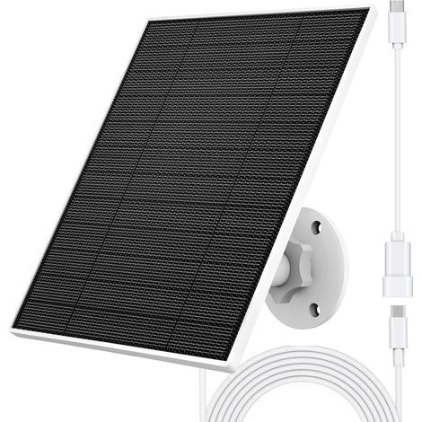 X 5-w-monokristallines Silizium-solarpanel, Usb-c-kabel, Ip65, Für Eufy-außenkamera