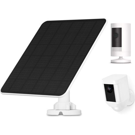 X 5-w-monokristallines Solarpanel, 3-m-kabel, Ip65, Für Ring Stick Up Kamera, Scheinwerfer, Wyze