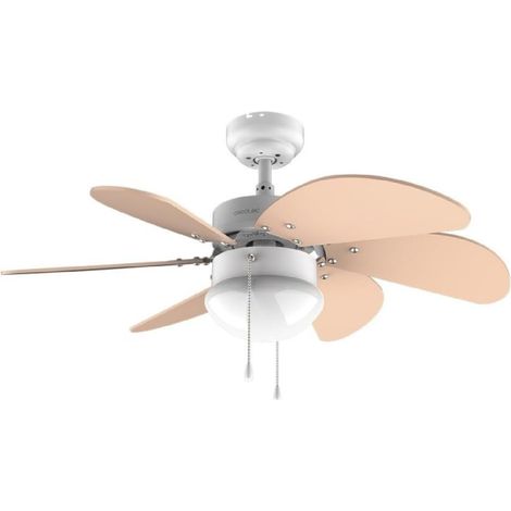 Deckenventilator, 50 W, 92 Cm Durchmesser, Mit Beleuchtung, 3 Geschwindigkeitsstufen, 6 Wendbaren Flügeln, Sommer-/winterfunktion