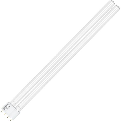 Uvc-desinfektionslampe 2g11, 55 W, Kompaktröhre Mit 4-pin-anschluss, Für Teiche Und Aquarien
