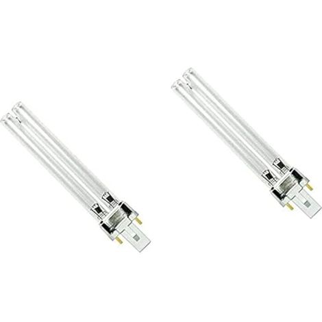 2er-pack Uv-lampen 7w G23 Sockel Für Teichfilter, Kläranlage, Wassersterilisation