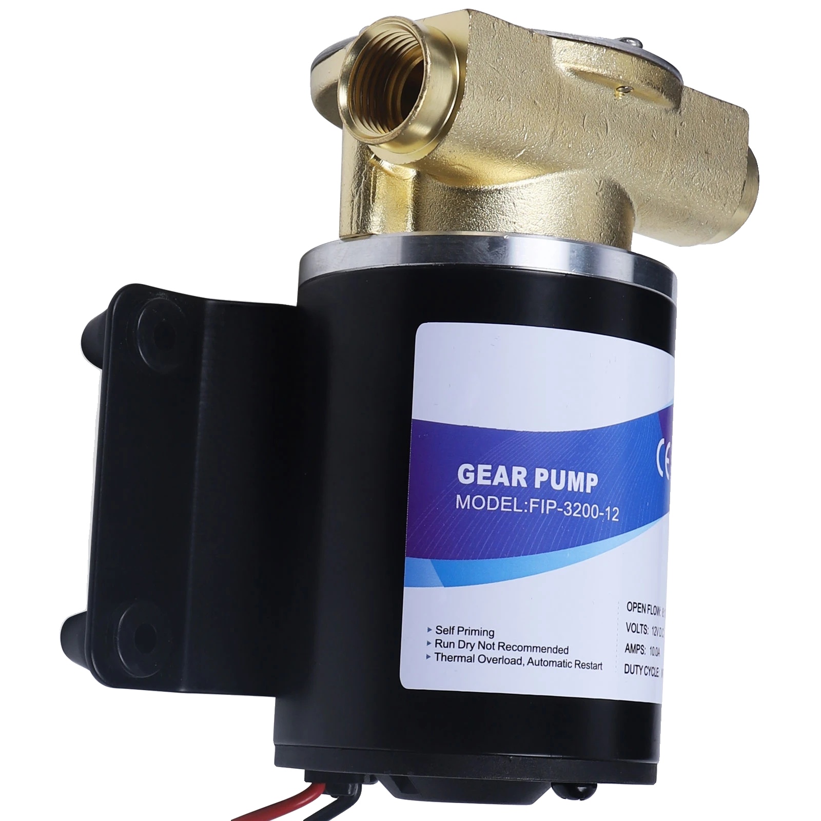 12-v-selbstansaug-zahnradpumpe, 120 W Leistung, 23 L/min Fördermenge