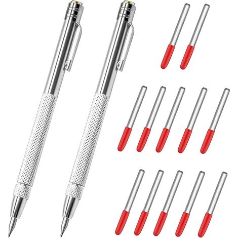 Kopierspitze, Gravierstift Mit Magnet, Anreißwerkzeug Mit Roter Markierungsspitze