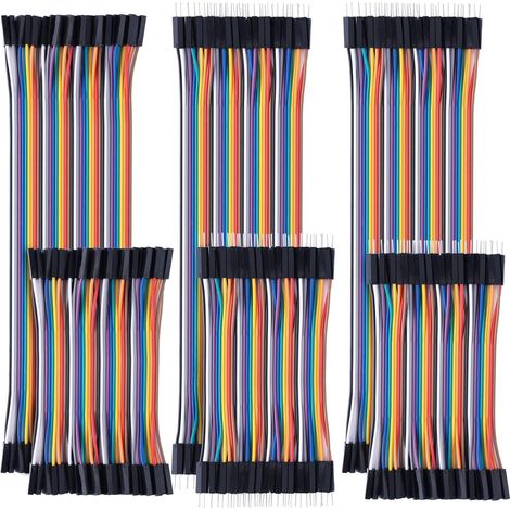 240 Jumperkabel, 10 Cm Und 20 Cm, Stecker/buchse Für Arduino Und Raspberry Pi