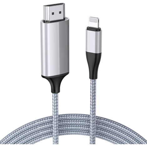 Hdmi-kabel, 1080p Digital-videoanschluss, Plug-and-play-adapter, Für Iphone, Ipad, Tv Und Projektor