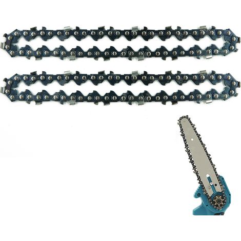 Sägeketten 6", 1/4" Teilung, Kettengliedstärke 0,043"/1,1 Mm, 37 Dl Treibglieder, Für 6" Mini-handsäge