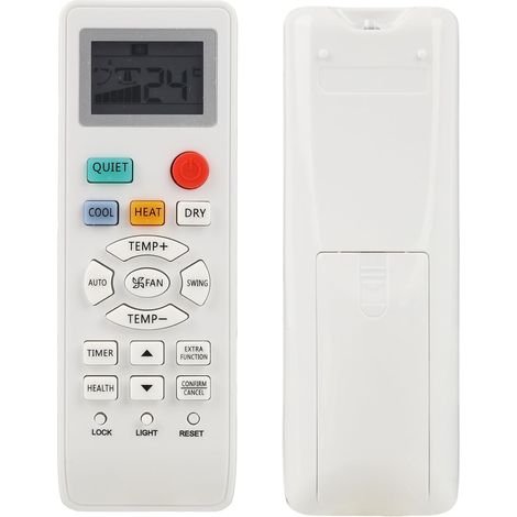 Haier Yr-hd01 Fernbedienung Für Klimaanlagen, Timerfunktion, Ergonomisches Abs-gehäuse, Ersatz Für Yl-hd04