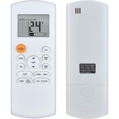 Rg57a7/bgef Fernbedienung Kompatibel Mit Midea Abs Infrarot 10m Klimaanlage