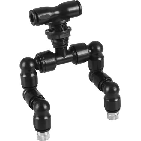 Verstellbare 360°-sprühdüse Für Reptilien, 80 Μm Zerstäuber, 1/4"-terrariumsystem