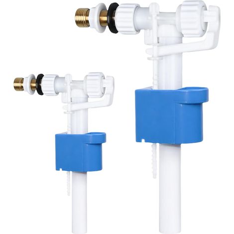 Seitliches Füllventil Für Toilettenspülung, G3/8, Kupferanschluss, Einstellbarer Schwimmer, Universalspülkasten