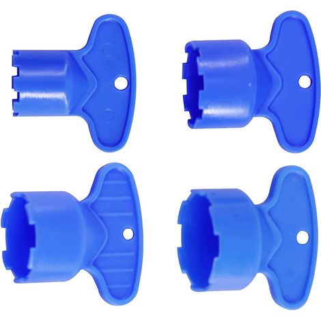 4-teiliges Belüfterset M16 M18 M22 M24, Ausbauschlüssel, Abs-kunststoff, Küche Bad