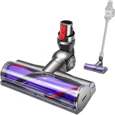 Bürstenkopf Für Dyson V10 Digital Slim Und V12 Detect Slim, 50-w-motor, Kohlefaser, Für Hartböden Und Teppiche