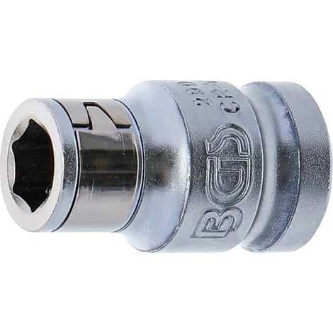 Kugeladapter 12,5 Mm Sechskant 10 Mm Chrom-vanadium-stahl Für Mechaniker