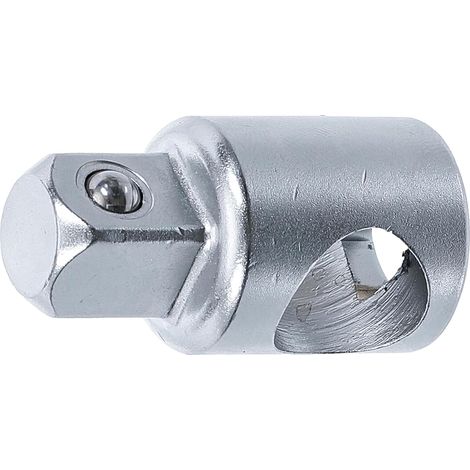 Schiebegriffadapter 12,5 Mm Vierkant-außengewinde, Verchromter Stahl, Für Verlängerungen