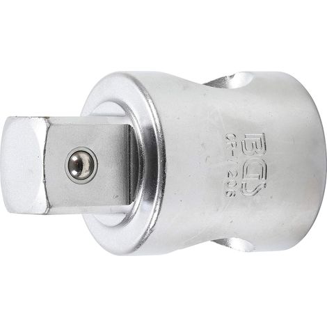 25-mm-vierkant-schiebegriffadapter (außengewinde), Verchromter Stahl, Für Verlängerung
