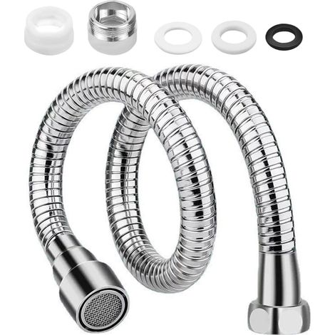 Wasserhahnverlängerung, Edelstahl 304, 360°-drehung, 2 Strahlarten, Küche/badezimmer