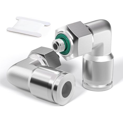Winkelverschraubungen Mit Außengewinde, Edelstahl 304, M5-gewinde, 4-mm-schlauch, Pneumatisch