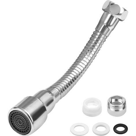 Wasserhahnverlängerung, Edelstahl, 360°-drehung, 22-mm-anschluss, Küche Und Bad