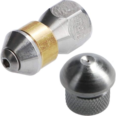 Reinigungsdüsen Aus Edelstahl Und Messing Mit 1/8"-anschluss Für Abflussrohre