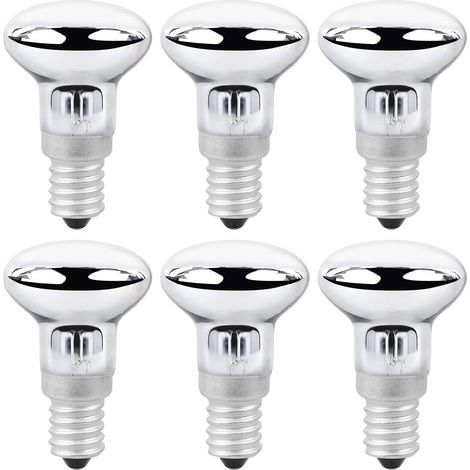 6er-pack R39 E14 25w Warmweiß 2700k Glühbirnen Für Lavalampe Wohnzimmer