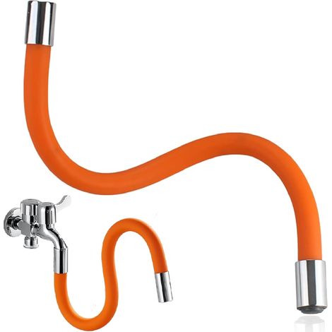 X 30 Cm Wasserhahnverlängerung, 360 Grad Flexibler Schlauch, Spritzschutz, Für Küche Und Bad