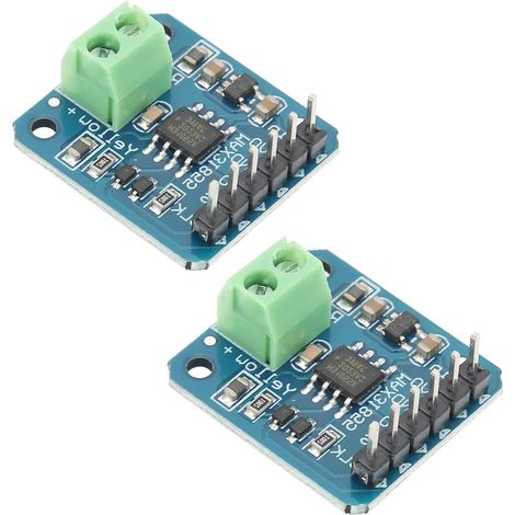 Packung Mit 2 Thermoelementmodulen Typ K, Spi-ausgang, 14-bit-auflösung, 0,25 °c Genauigkeit, Für Industrielle Messungen